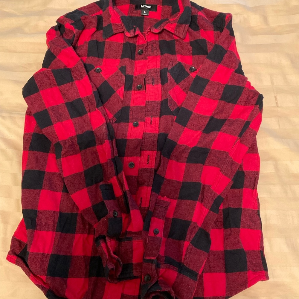 Boys flannel shirt